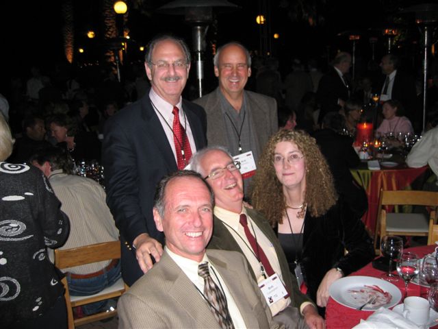 Jim Warren, Nick Linsmayer, Bill Reichert, Bob Cunningham and Nicole Hamilton