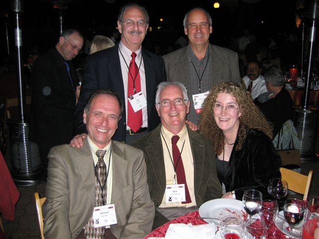 Jim Warren, Nick Linsmayer, Bill Reichert, Bob Cunningham and Nicole Hamilton